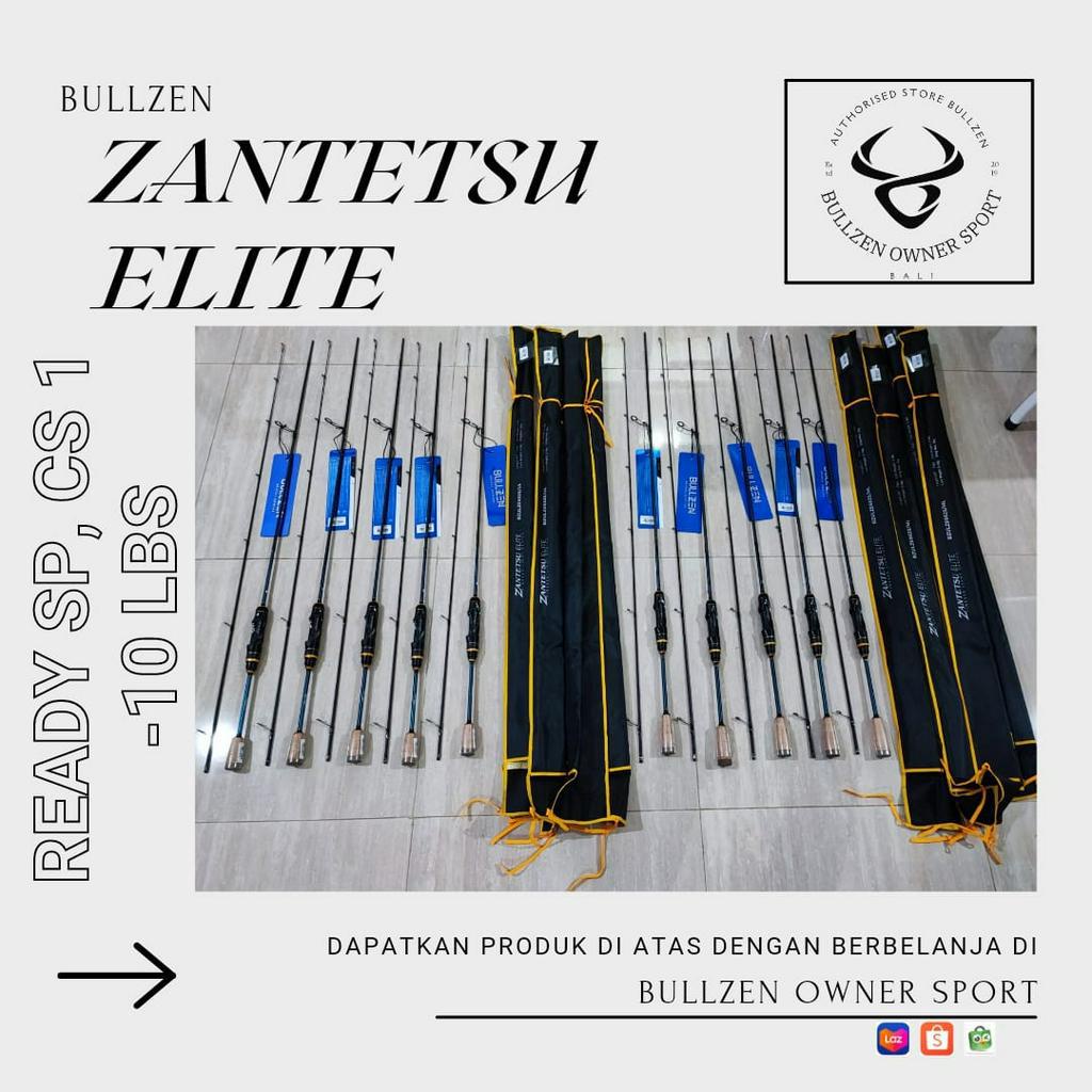 Joran Pancing Rod Casting BULLZEN ZANTETSU ELITE ULTRA LIGHT/ pancing/ joran carbon solid
