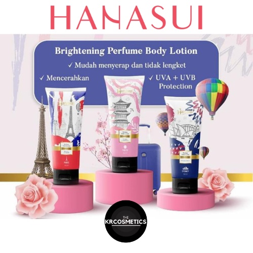 HANASUI Perfume Body Lotion 180ml|Tokyo|Sydney|Paris