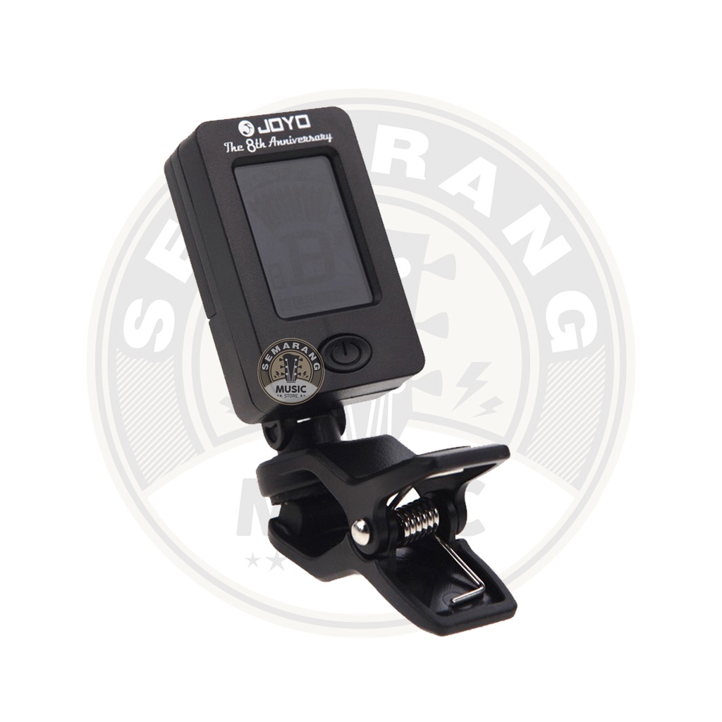 TERSEDIA!!!! JOYO Tuner Gitar Bass Biola Ukulele Kentrung Tuner Clip On Tuner Jepit