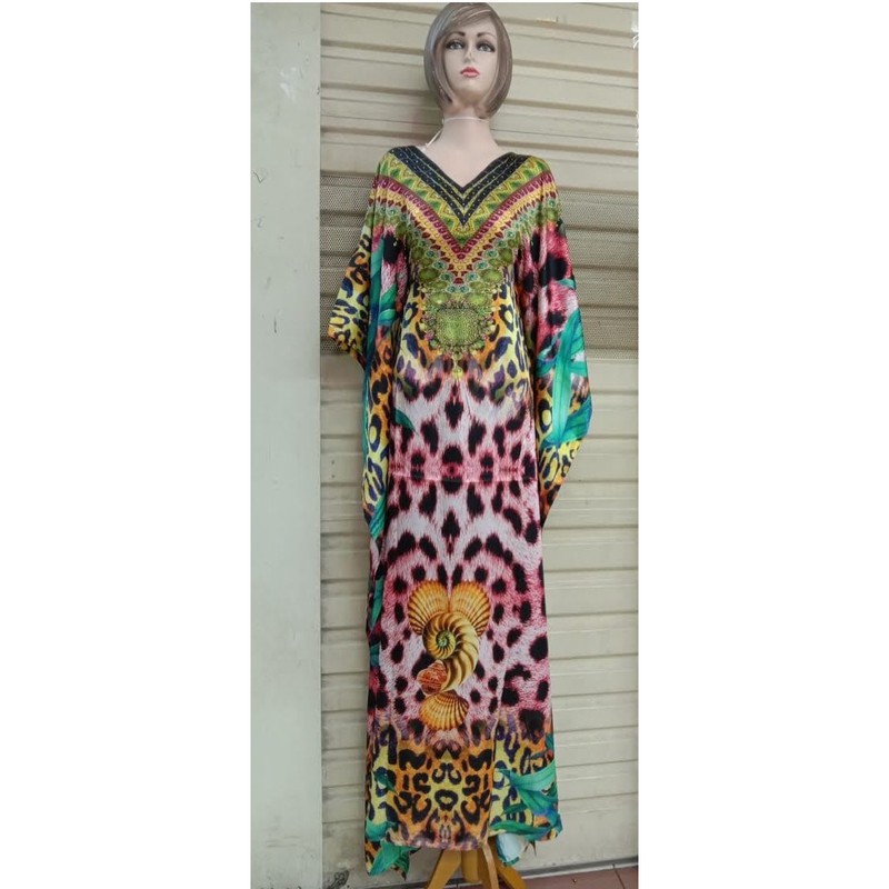 kaftan import India sutra silk