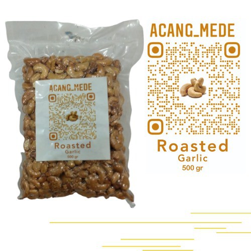 

Kacang Mede Rasa Garlic 500gr