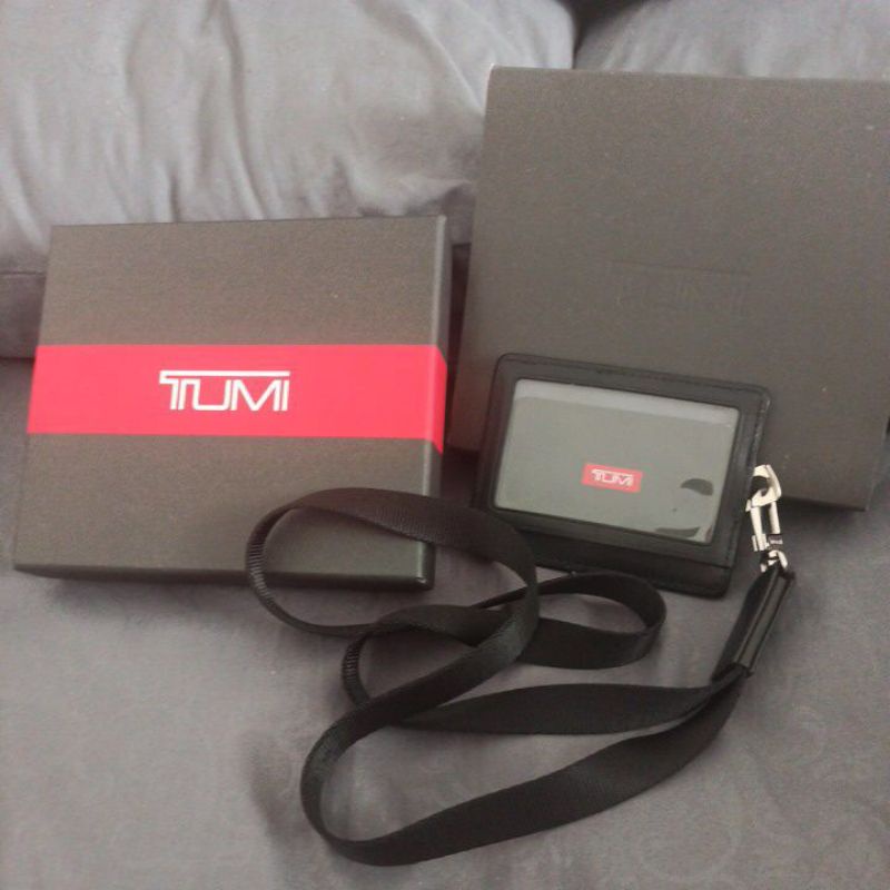 Preloved TUMI ID Lanyard Alpha SLG