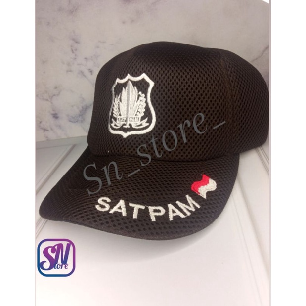TOPI SATPAM / TOPI JARING SATPAM / Topi