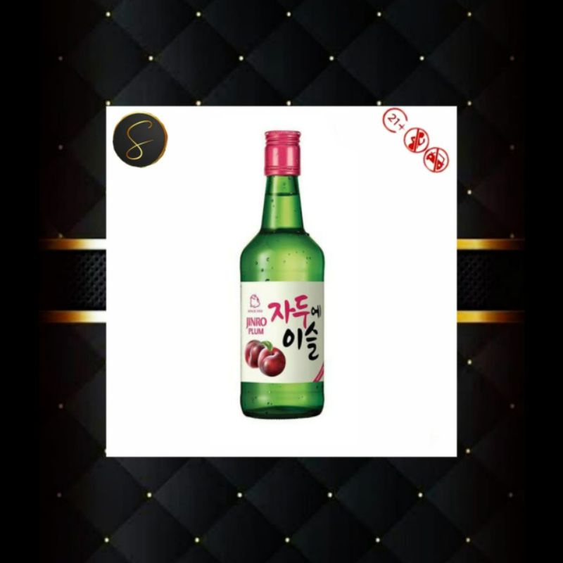 Soju Jinro Chamisul Plum 360 ML import