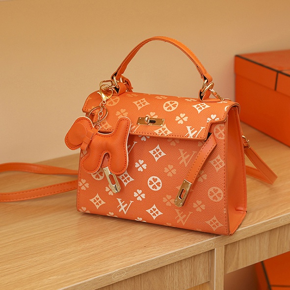BJ43453 - BLACK/ORANGE/PINK/RED/WHITE - TAS WANITA FASHION IMPORT MODIS ELEGAN TERMURAH TERLARIS TERBARU BAGSTORE JAKARTA TAS BATAM BQ3453