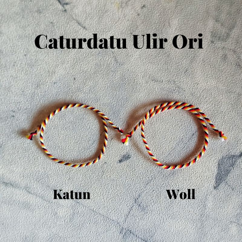 Gelang Caturdatu Ulir Original / Gelang Pasek / Gelang Khas Bali / Gelang Bali Murah / Gelang Caturdatu / Craft Dewata