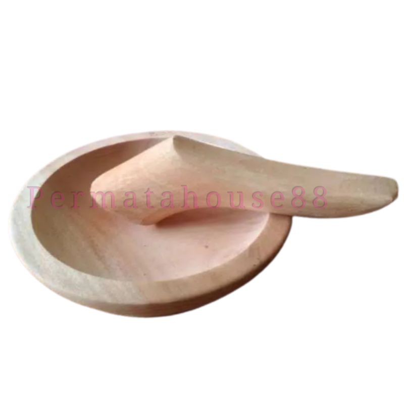 COBEK KAYU + ULEKAN | Shopee Indonesia