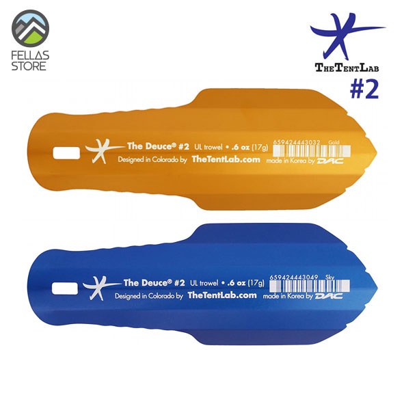 The Deuce #2 Sky - Lightweight Toilet Trowel / Spade