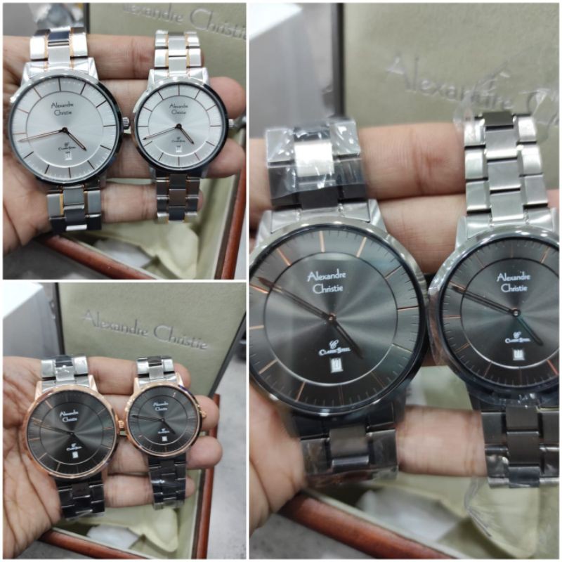 jam tangan alexandre christie ac8639 slim new 8639