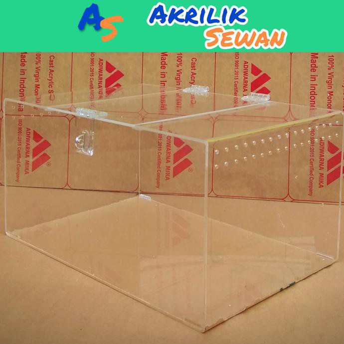 

✨ BISA BAYAR DITEMPAT✨ bok akrilik / kotak acrylic uk. 30x20x15cm PRODUK TERBATAS Kode 946