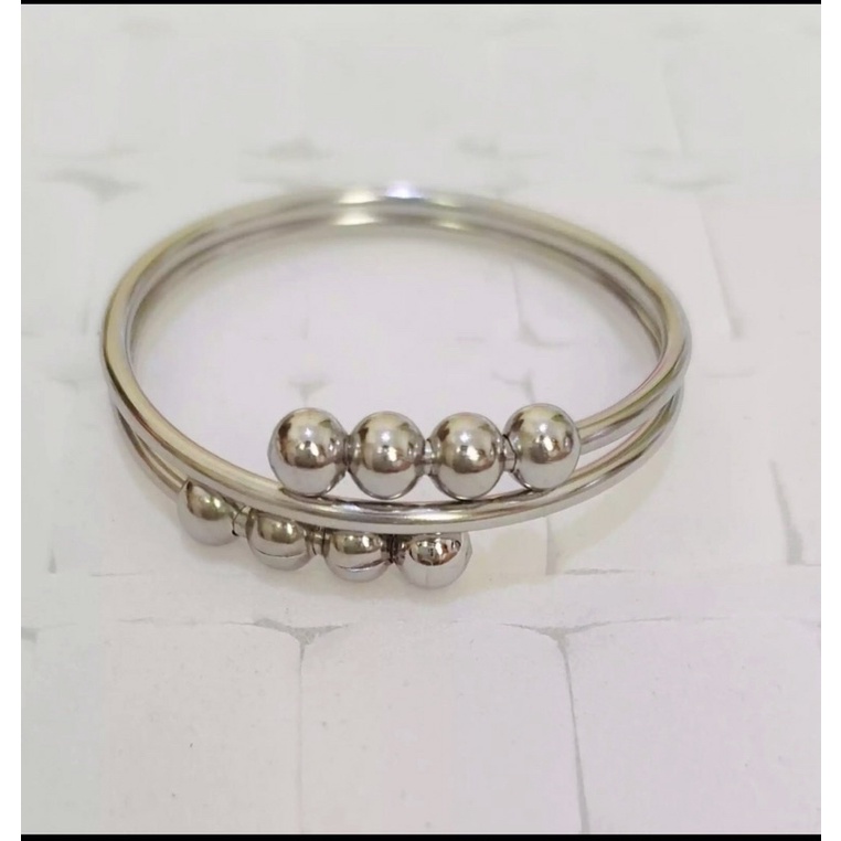 GELANG BAYI MONEL ASLI / BAJA PUTIH ASLI