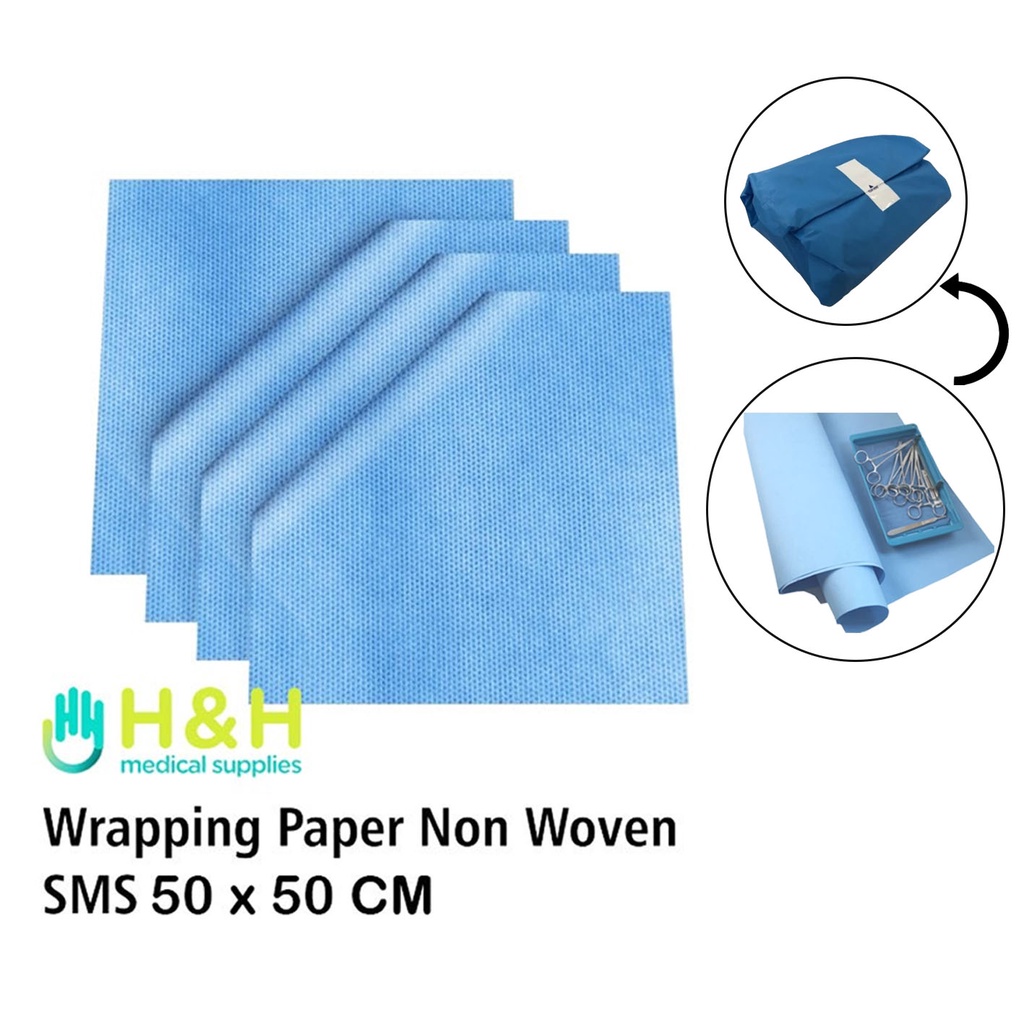 Wrapping Paper SMS Non Woven / Kertas Pembungkus Autoclave / Wrapping SMS Non Woven