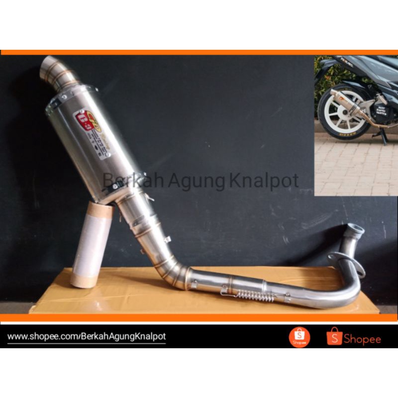 Knalpot Racing CLD C3 Beat Karbu/ Knalpot scoopy / knalpot vario / knalpot mio / knalpot genio