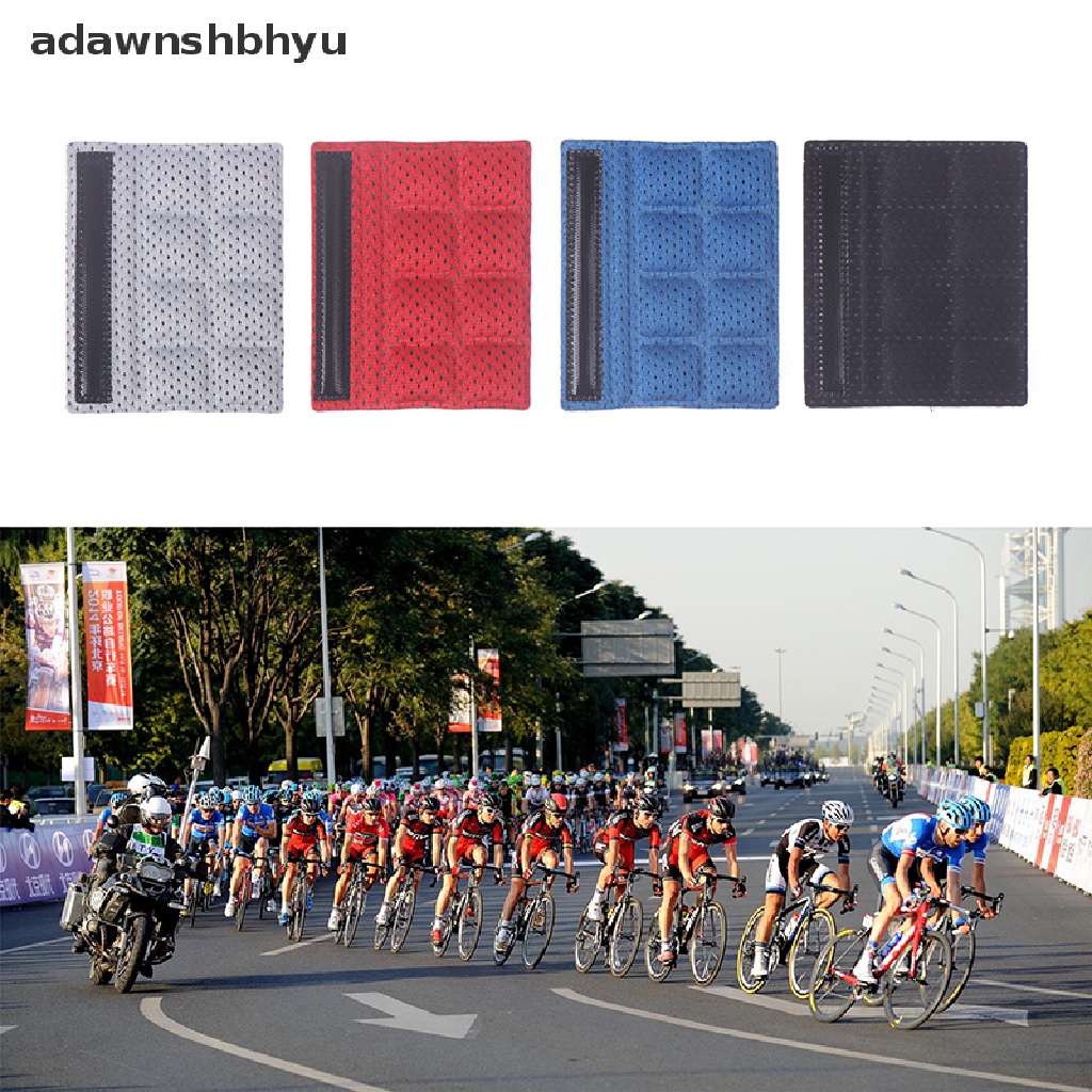 Adawnshbhyu Helm Chin Pads Busa Pads Set Chin Strap Nylon Padding Untuk Sepeda Bersepeda Motor