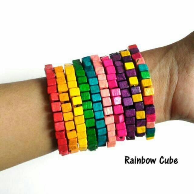 Rainbow cube