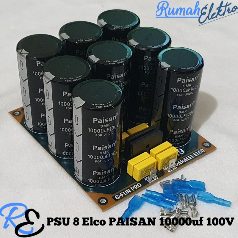 PSU 8 Elco Paisan 10000uf 100V original