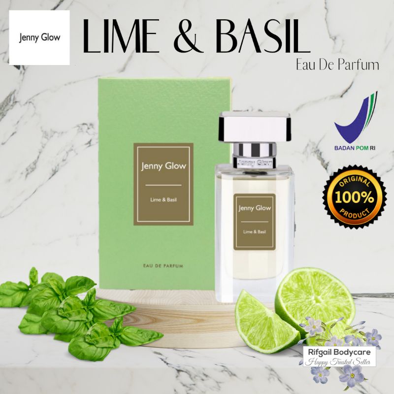 Jenny Glow LIME & BASIL Eau De Parfum
