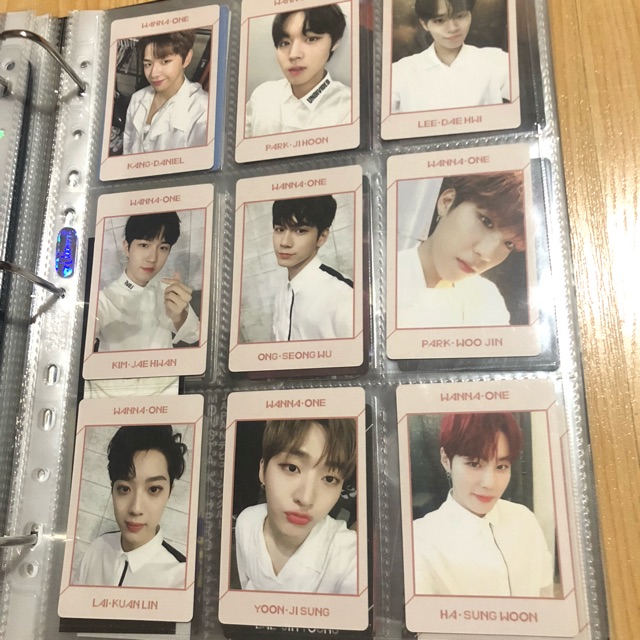 Wannaone Artbook Photocard