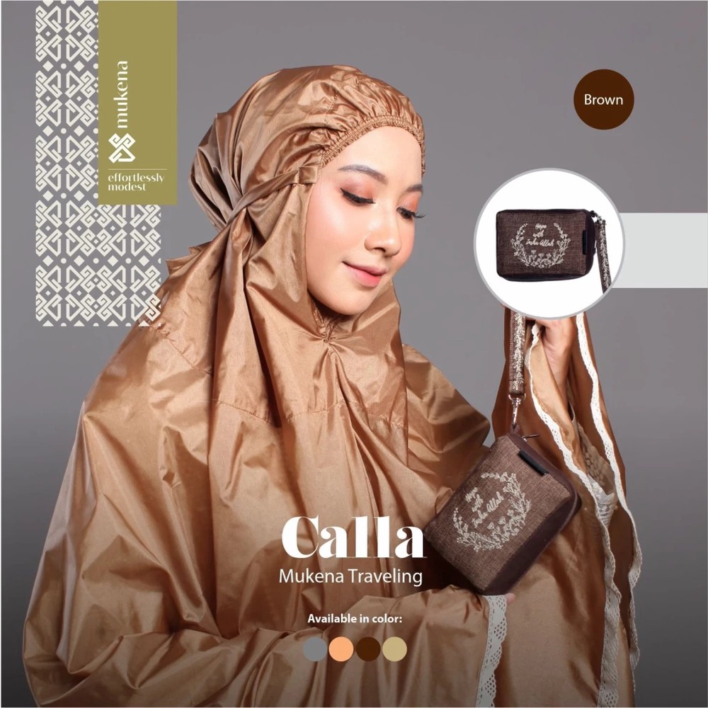 Dyah Suminar - Mukena Traveling Mini - Calla