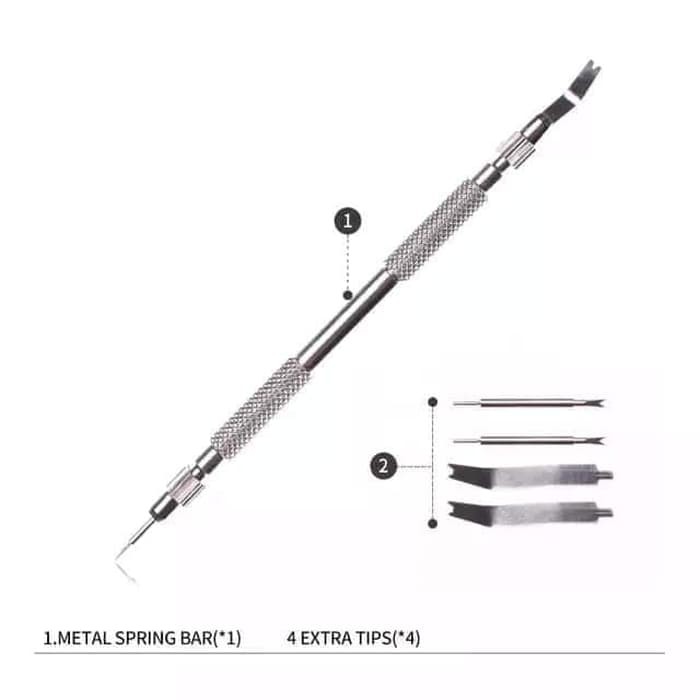 REMOVER ALAT SERVIS JAM TANGAN OBENG PELEPAS SPRING BAR PIN PEN