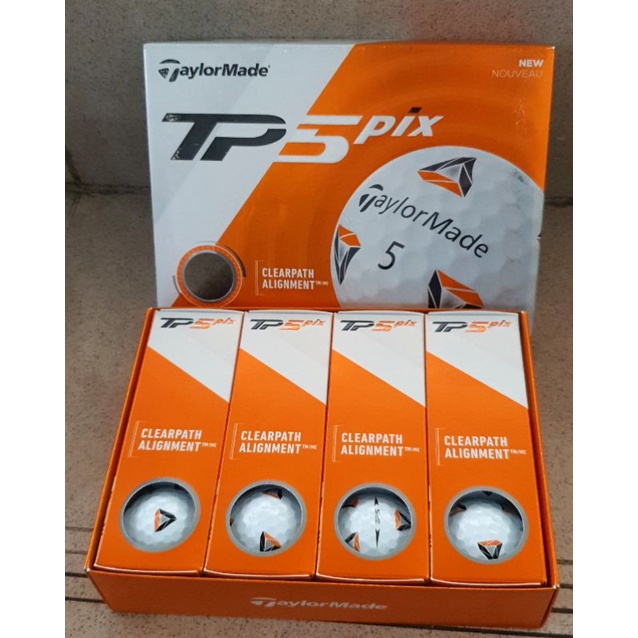 Bola Golf Taylormade TP5 Pix