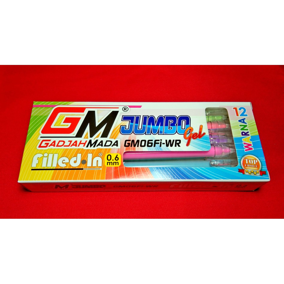 

GM 06FI-WR Jumbo Gel Warna 0.6 ( 1 Pack - 12 Pcs )