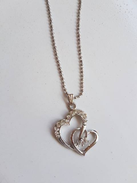 GOSEND Promo puasa Love Necklace ori import hongkong