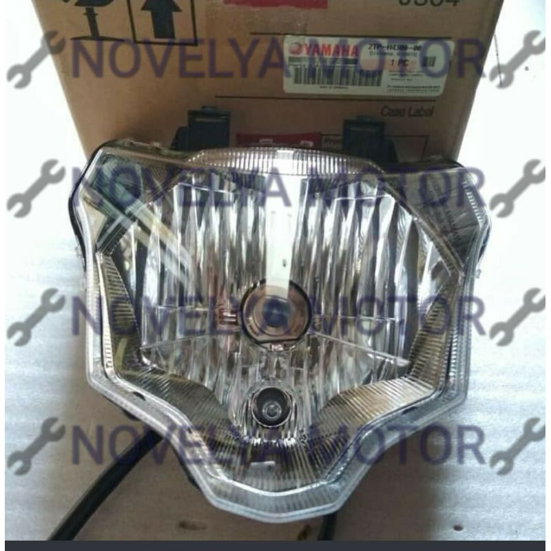 HEADLIGHT ASSY REFLEKTOR SET LAMPU DEPAN KOMPLIT YAMAHA NEW VIXION NVA  2TP-H4300-00
