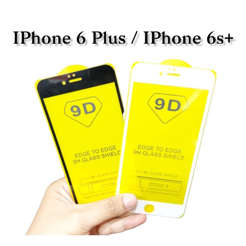 Tempered Glass IPhone 6 Plus  / iPhone 6s Plus Anti gores Kaca Full Layar 9D / 11D