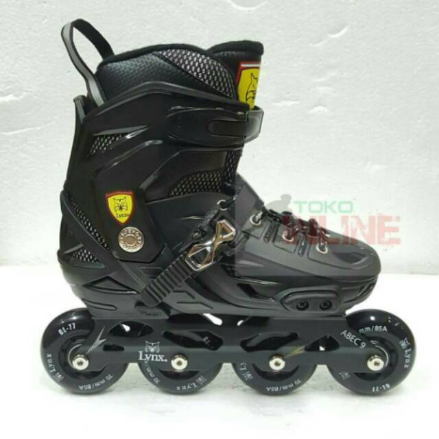 Sepatu Roda Lynx Recreational Inline Skate BM138 - Full Black