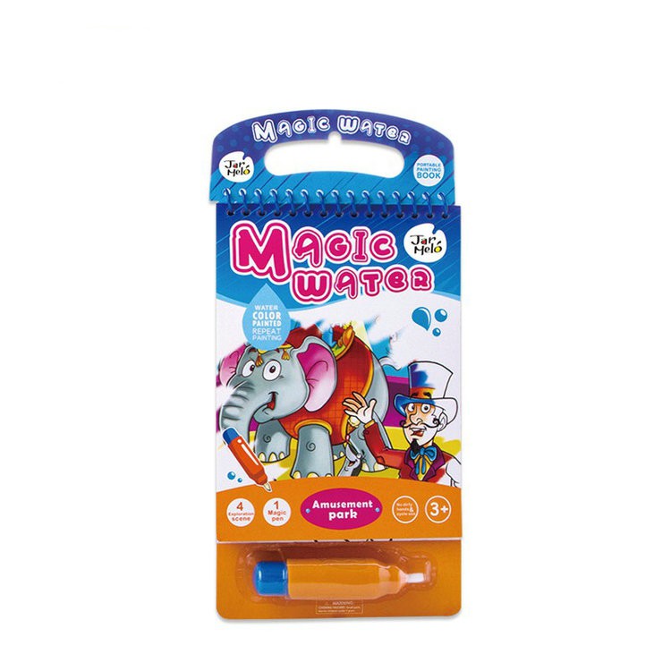 

Joan Miro Magic Water Color Pad Amusement Park coloring doodle pad