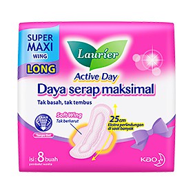 Laurier Active Day Super Maxi | Laurier Active Day X-tra Maxi (Semua Ukuran)