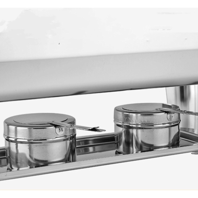 Roll top 9L chafer chafing dish stainless steel wadah saji Prasmanan