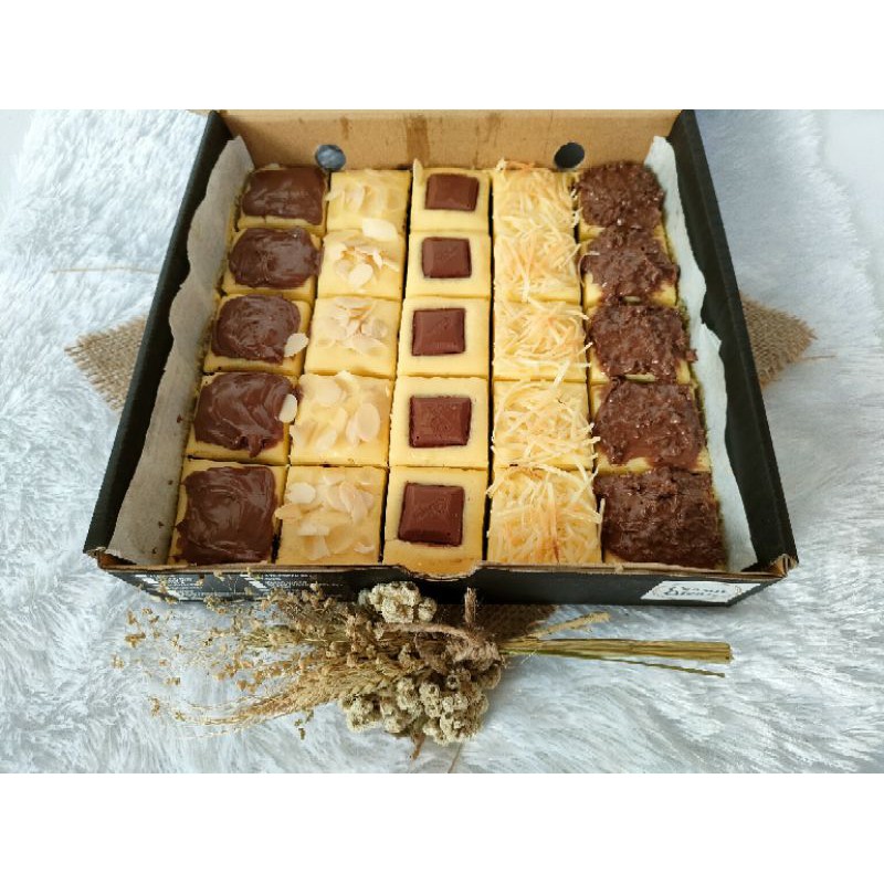 

Cream Cheese Brownies Sekat - 22x22