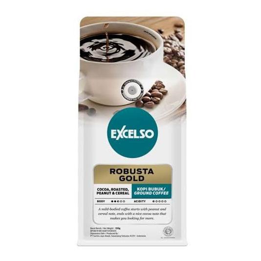

Menakjubkan Kopi Excelco Robusta Gold Bubuk 100Grm 100% Limited