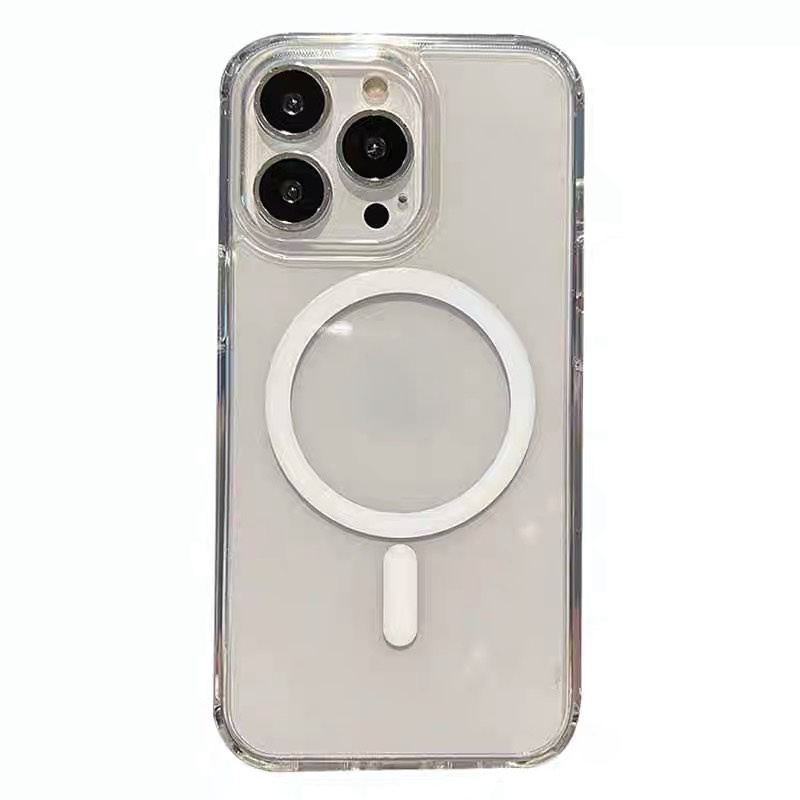 MAGNETIC CASE / MAGSAFE BENING Untuk IPHONE 14 7 7+ 8 8+ PLUS SE 2 2020 X XS MAX XR 11 12 13 14 PLUS PRO MAX Case Magsafe Clear Hybrid Bumper Casing