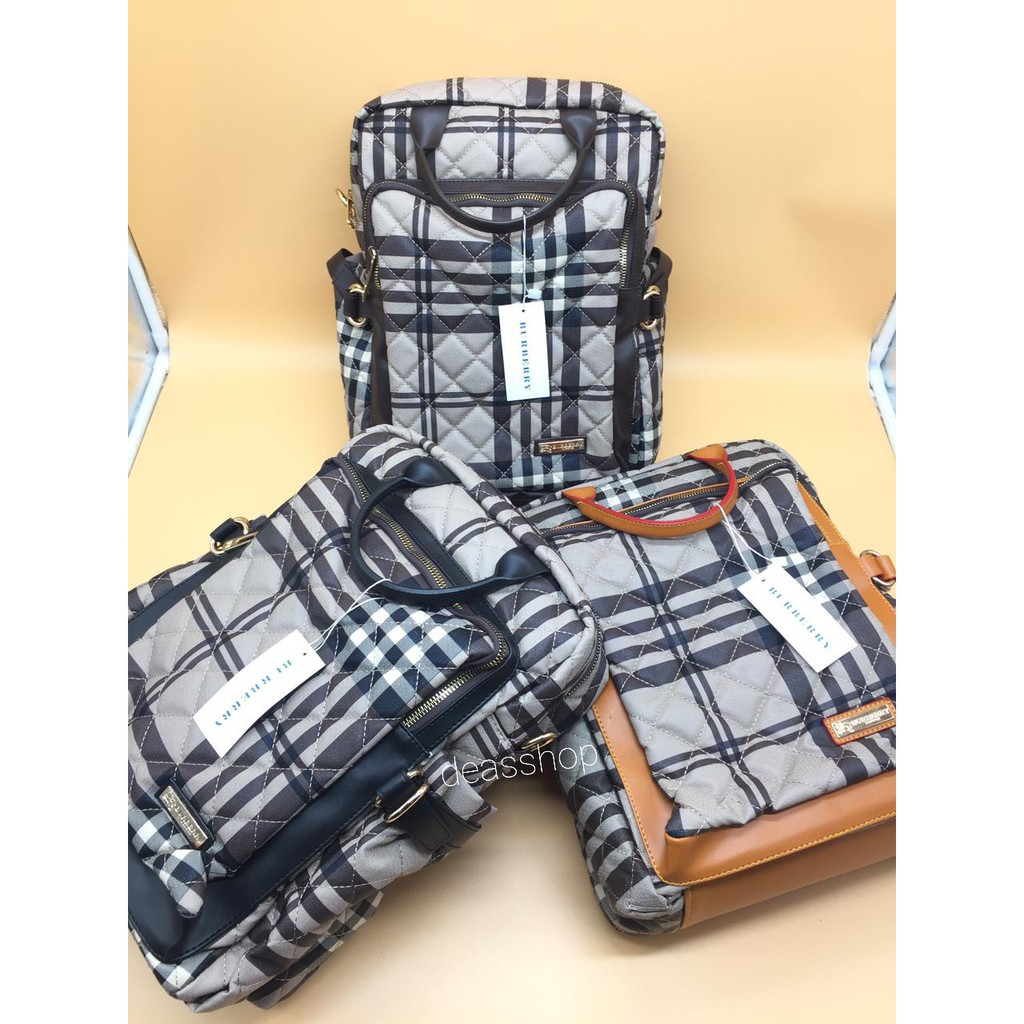 Burberry Ransel 2in1 Bordir Tas Import Ransel Wanita deasshop179