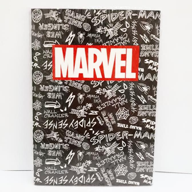 

IHOT SALEl MARVEL x MINISO Stitch Bound Book / Buku Tulis Spider Man LIMITED ICIQl