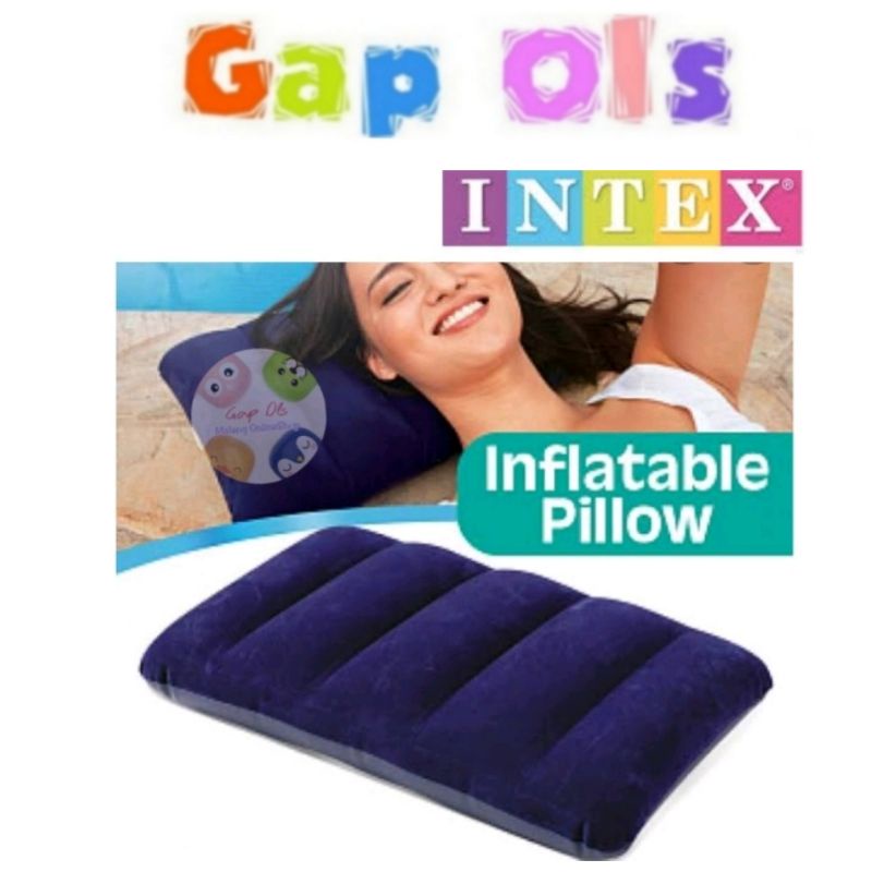 Intex Fabric Pillow Intex bantal tiup bantal angin bantal travelling bantal camping intex 68672