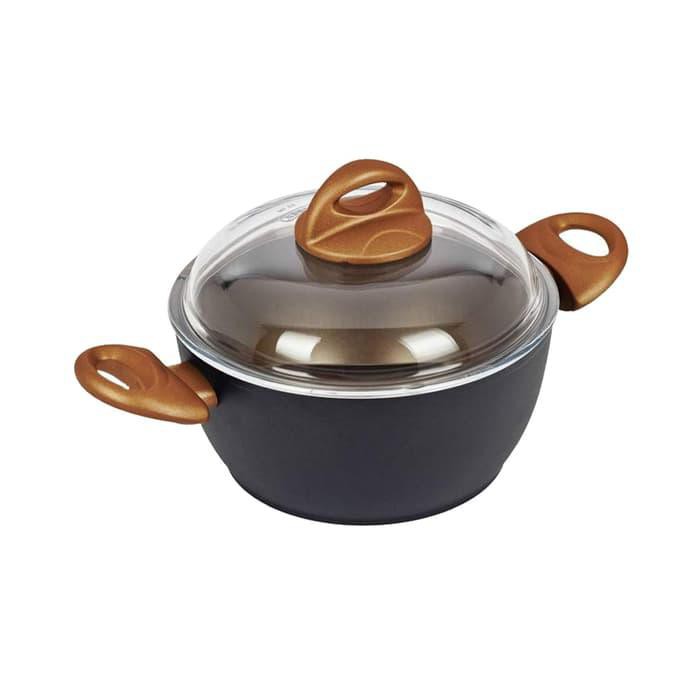 PANCI PALLADIUM TERRAE CASSEROLE 20CM COPPER ORIGINAL