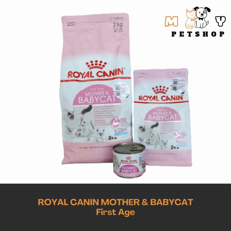 Royal Canin Mother &amp; Babycat Makanan Induk &amp; Bayi Kucing Dry 400gr