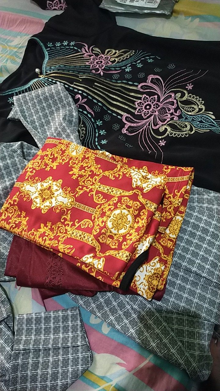 Westylis Gamis Abaya Hitam Mordir Mewah Batik 4 Motif /gamis Arap /bisa Busui Matt Creap Premium Ori