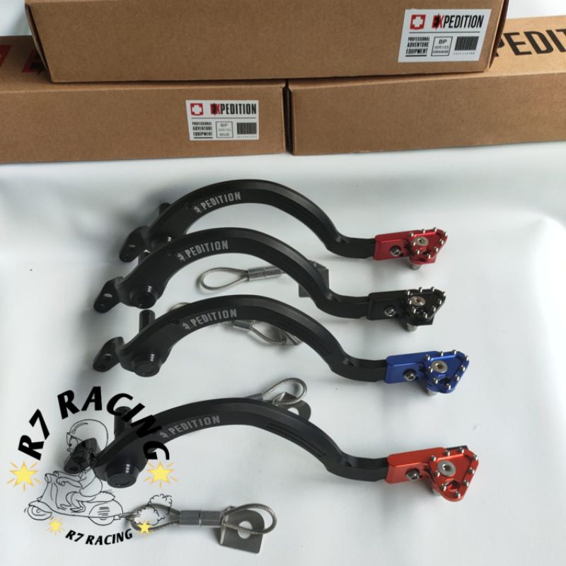 pedal rem lipat expedition full cnc wr 155  | Tuas Rem expedition wr 155 | Brake lever expedition wr