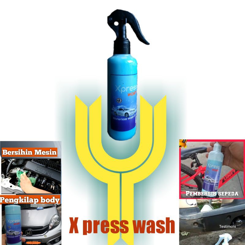 Pembersih mobil / motor  tanpa air /xpress wash/Wk/waterless