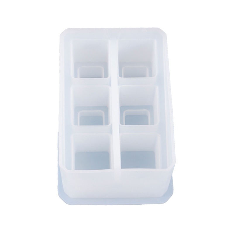 SIY  Crystal Epoxy Resin Mold Lipstick Storage Box Casting Silicone Mould DIY Crafts Jewelry Decorations Making Tools