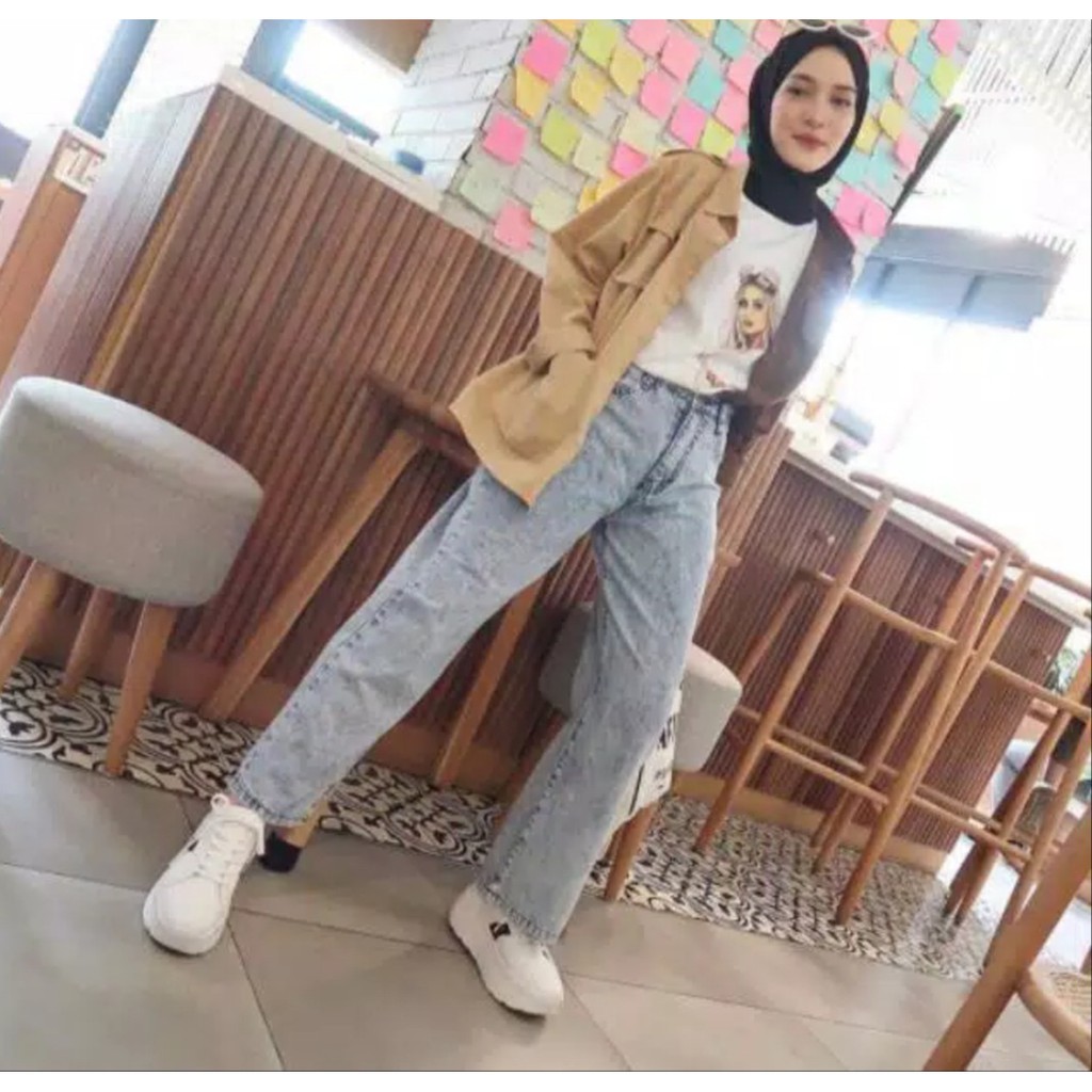 KBR STORE - KULOT JEANS SNOW SYAKIRA