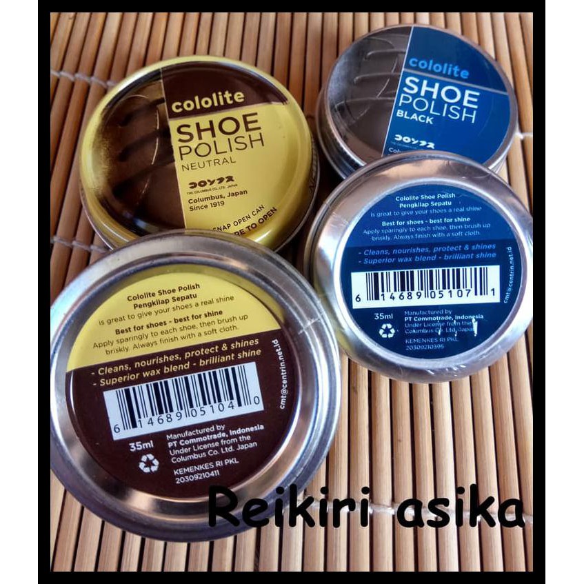 cololite shoe polish || semir sepatu