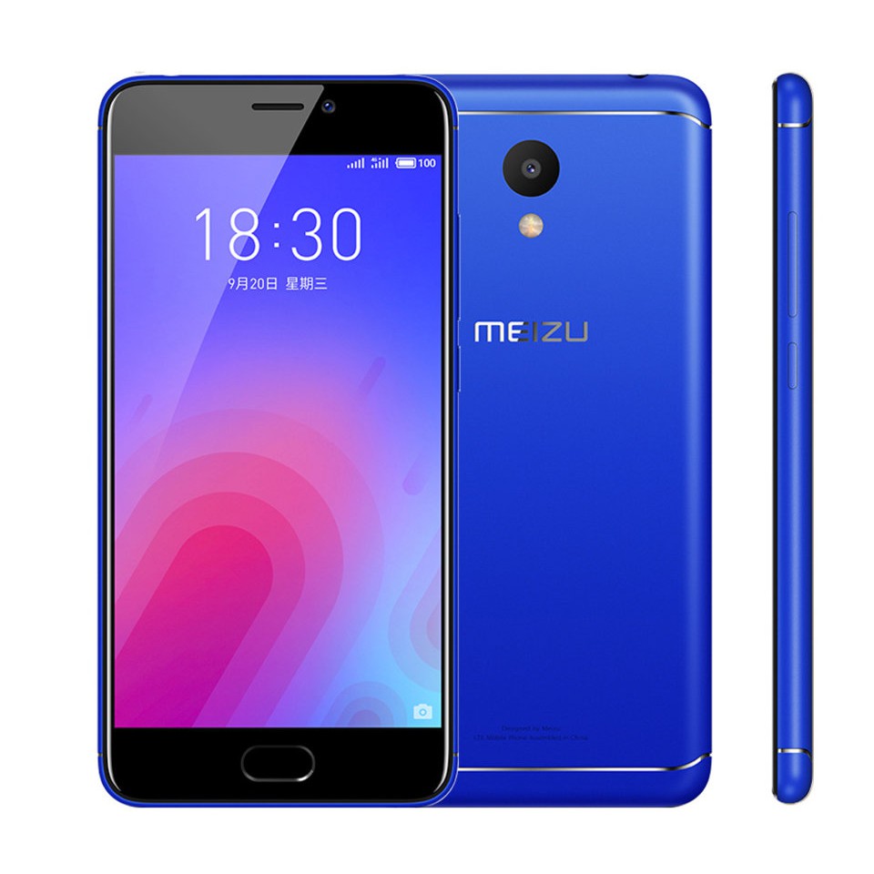 HP Meizu M6 - RAM 2GB + INTERNAL 16 GB - BLUE - SECOND