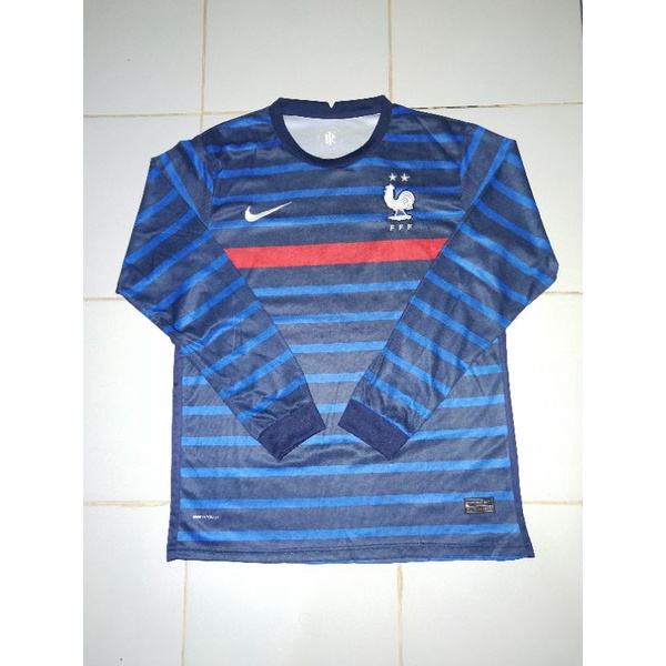 jersey prancis longsleeve home 20/21 grade ori second bekas