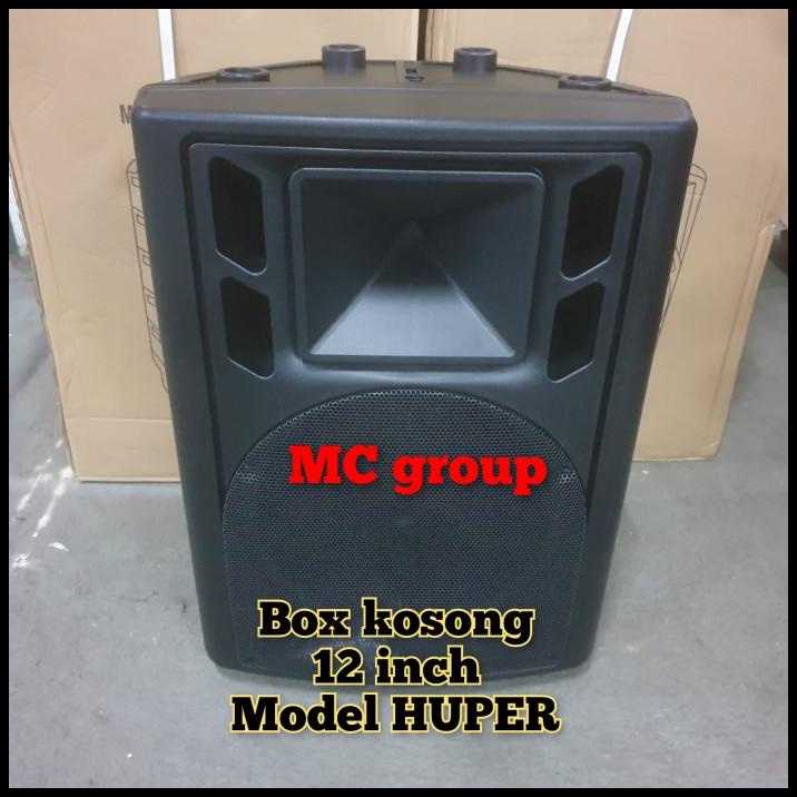 0Box Speaker Fiber Plastik 12 Inch Model Huper Import/Box Kosong Huper